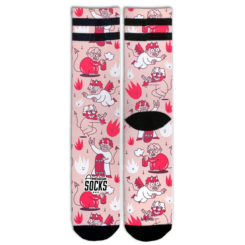 American socks Naughty Devil - Mid High