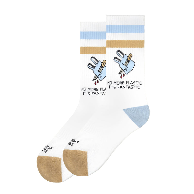 American socks No more plastic - Mid High