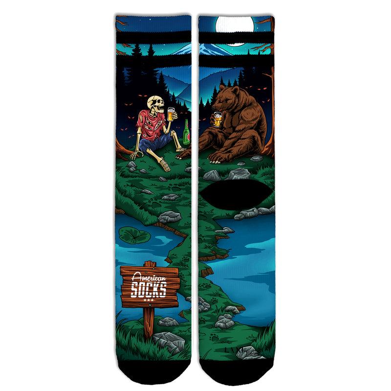 American socks Riverbank Pals - Mid High