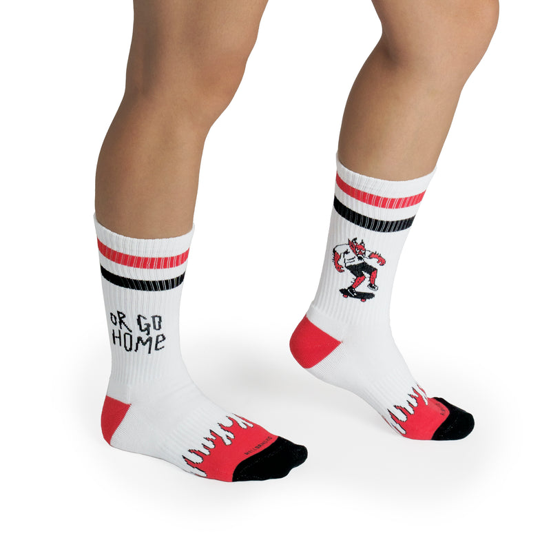 American Socks Skate Fast - Mid High