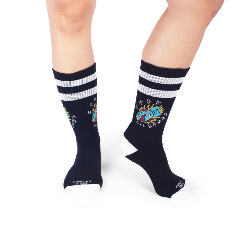 American Socks Stop All Bombs - Mid High