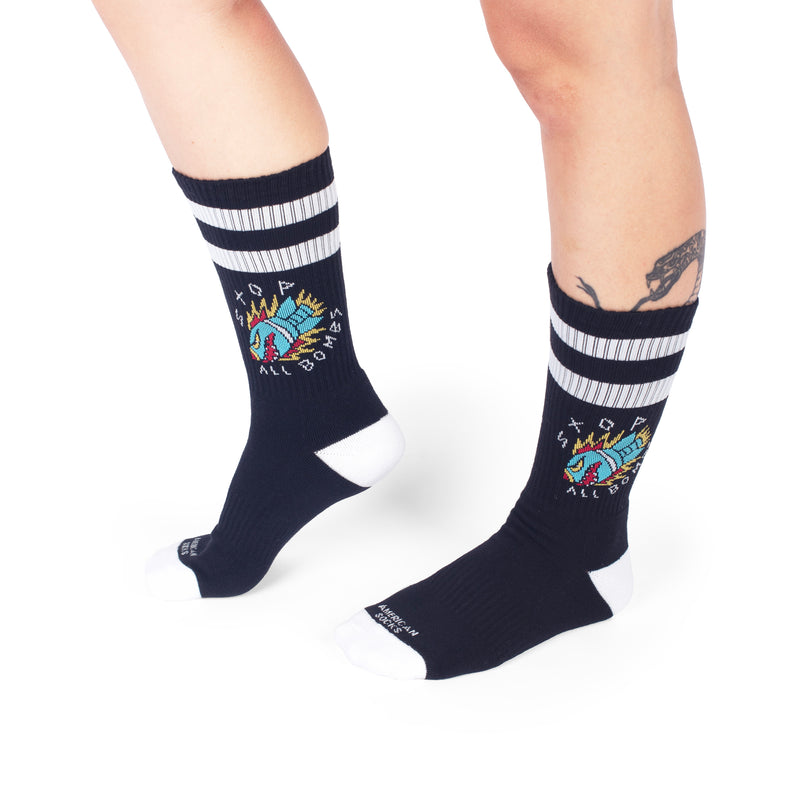 American Socks Stop All Bombs - Mid High