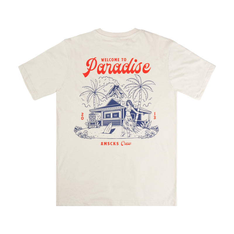 American Socks Welcome To Paradise - T-Shirt