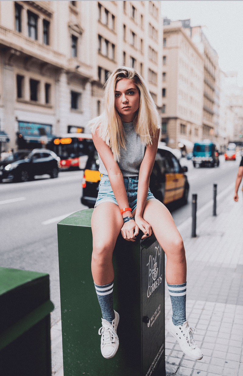 American Socks WhiteNoise - Mid High