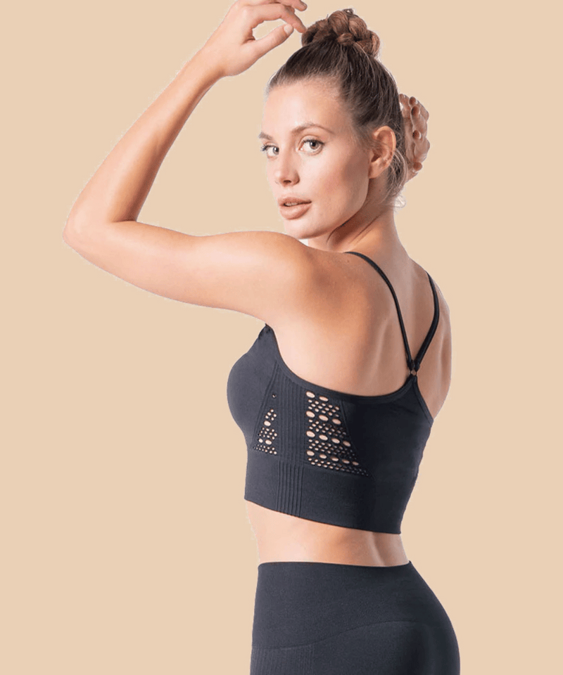 Anaissa Top deportivo con fibra Emana 3D Bali Anaissa Top deportivo con fibra Emana 3D Bali