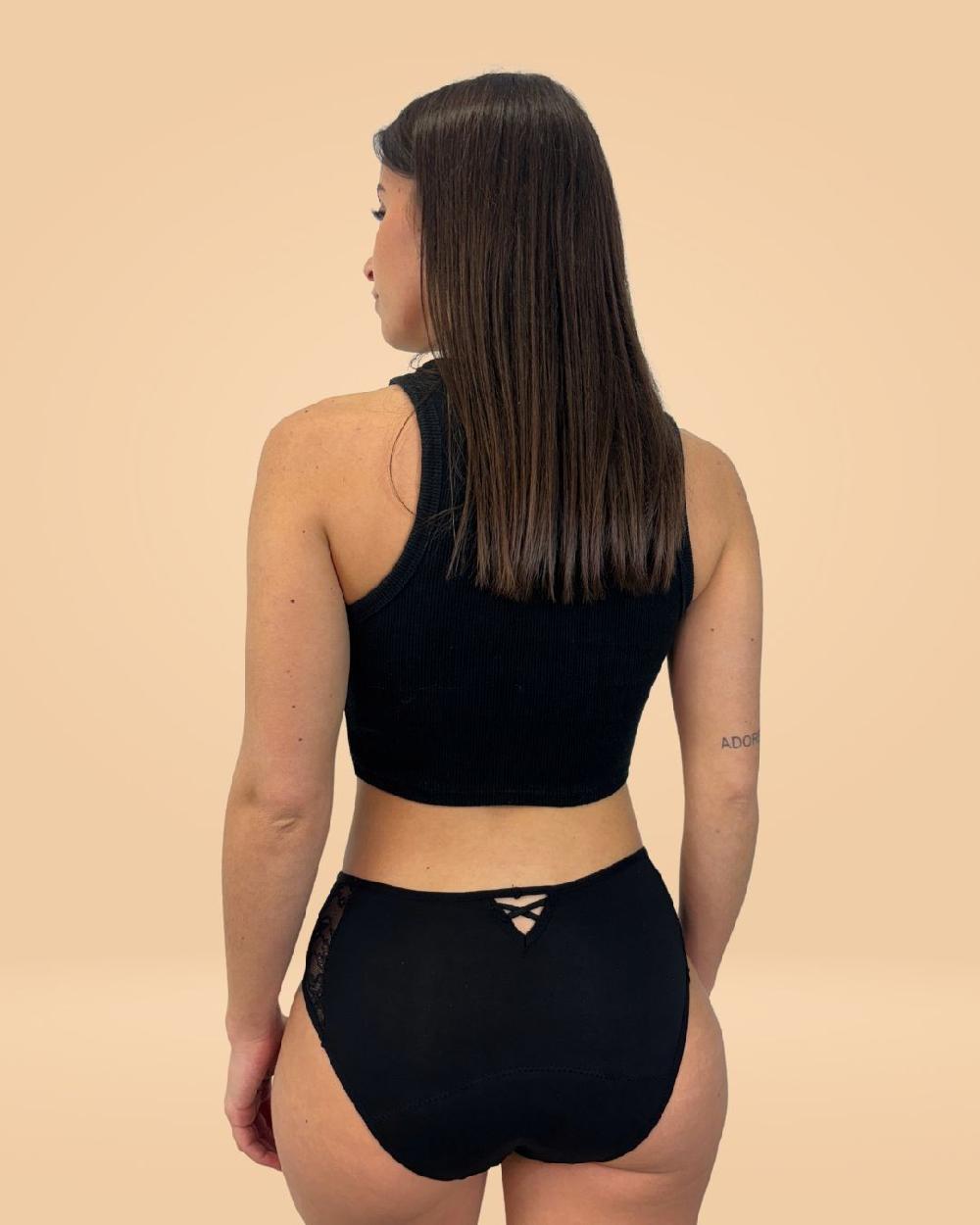 Anaissa Braga Menstrual Lencera Fabricada En Bambú Flujo Abundante E Incontinencias Cloé