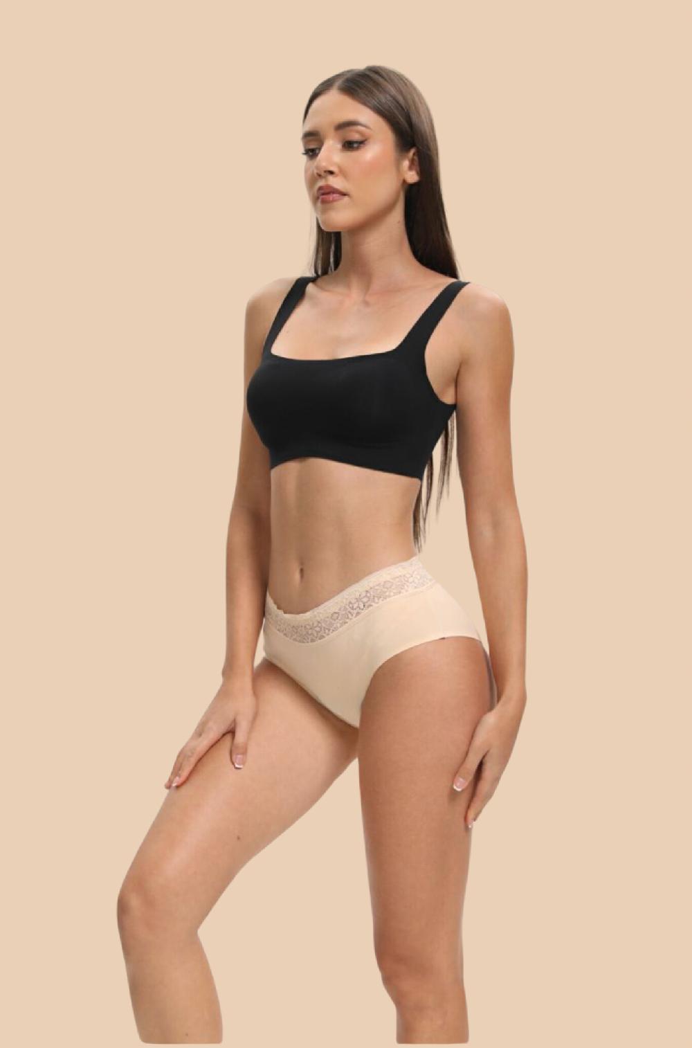 Anaissa Braga Menstrual Reutilizable Flujo Moderado Corte Láser Hasta 30 Ml Cerdeña