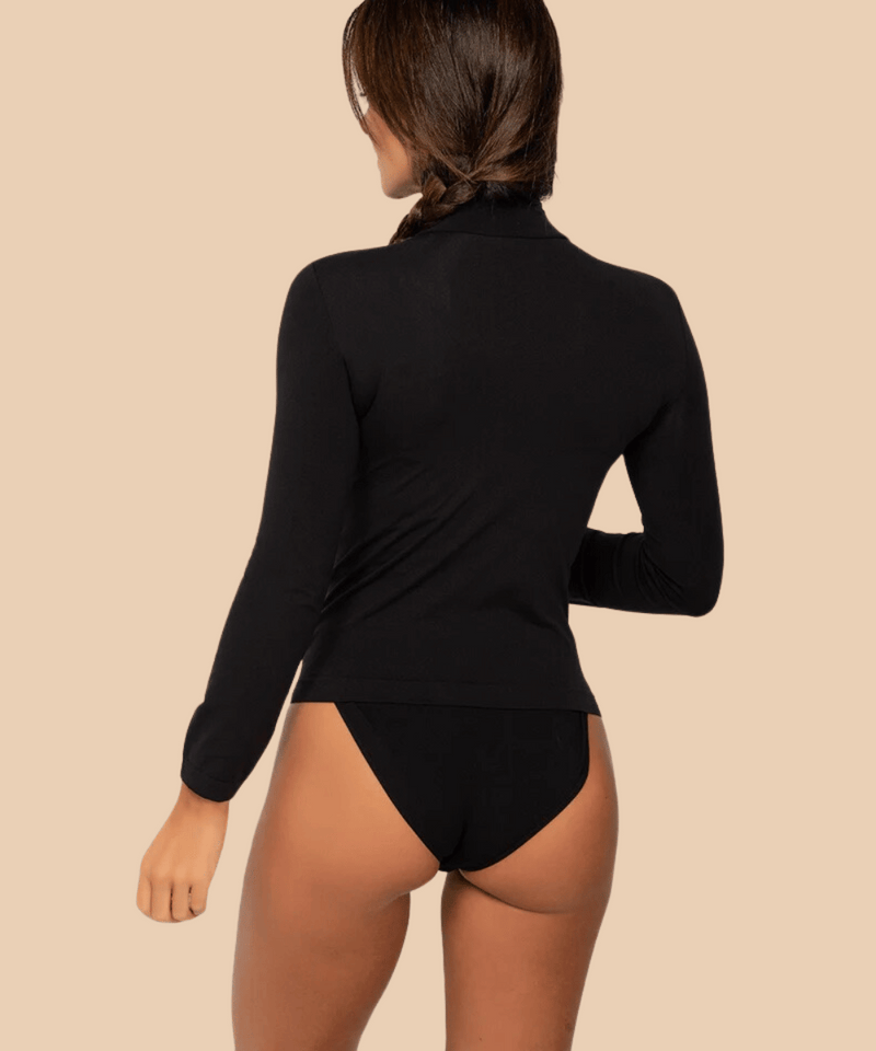 Anaissa Camiseta de cuello alto con fibra Emana 3D Vera