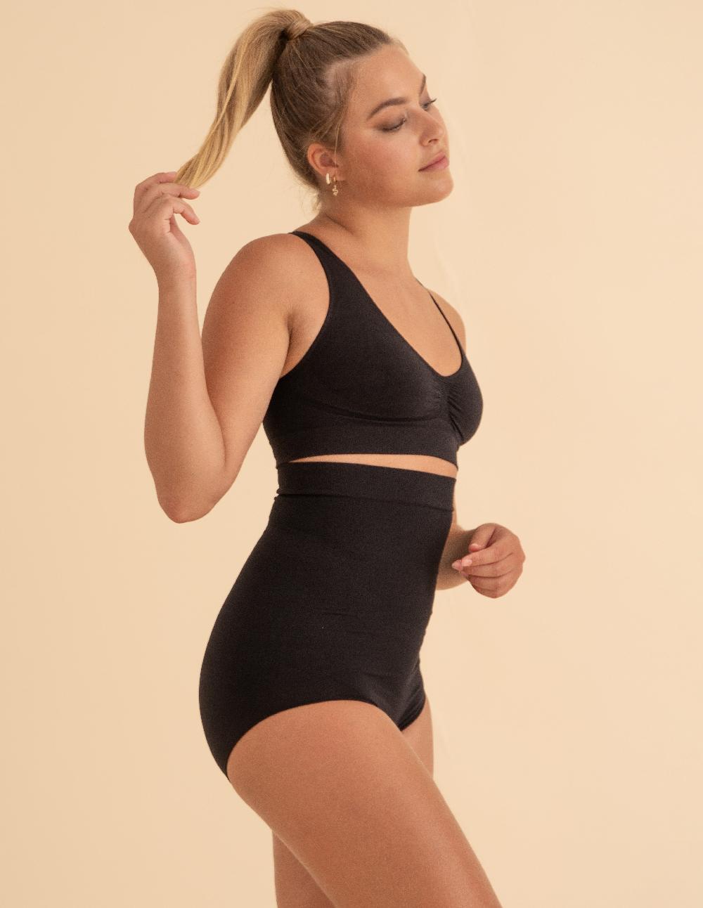 Anaissa Faja Alta Reductora Vientre Plano Con Fibra Emana Bianca