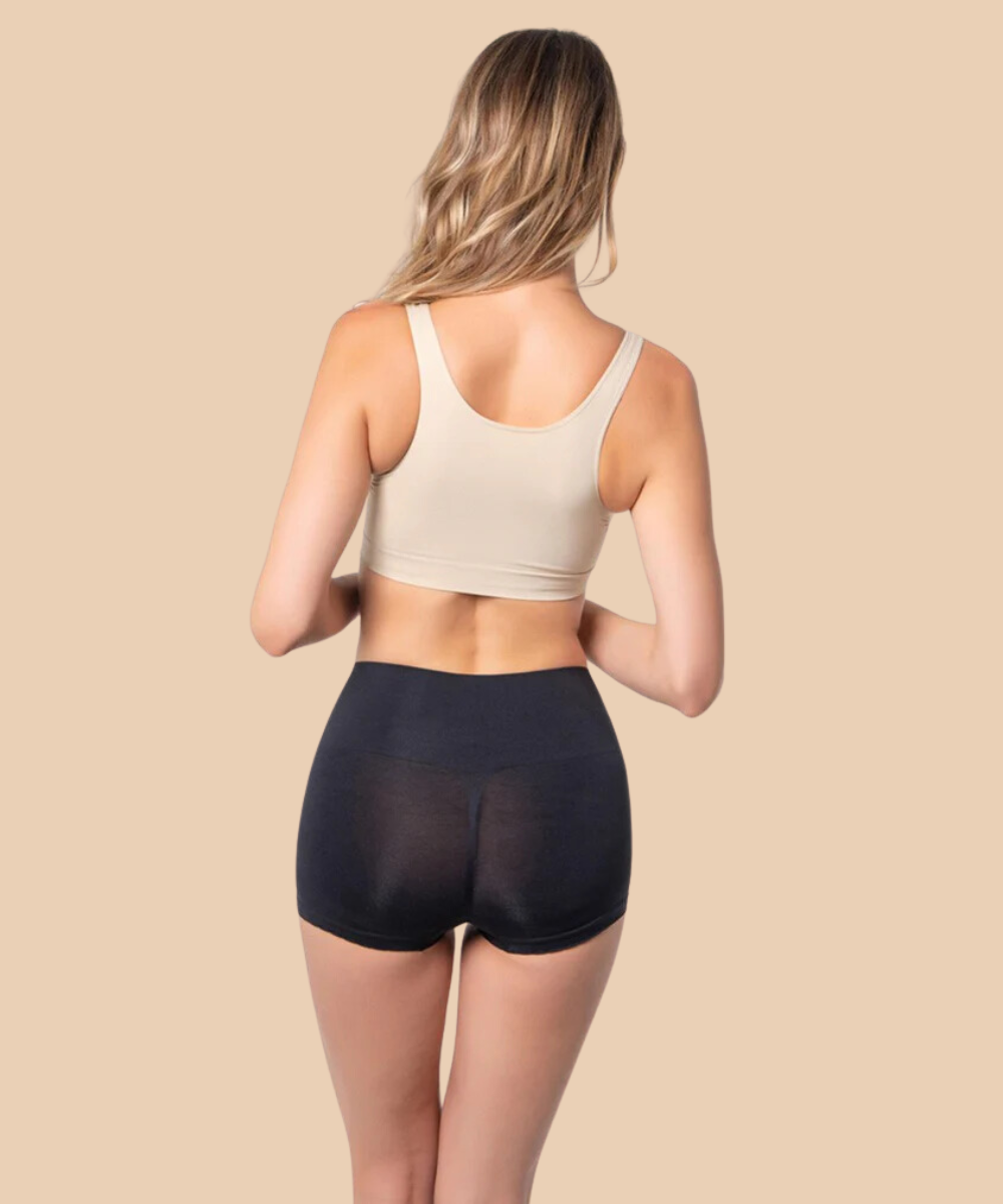 Anaissa Faja Reductora Vientre Plano Sin Costuras Con Fibra Emana Lidy