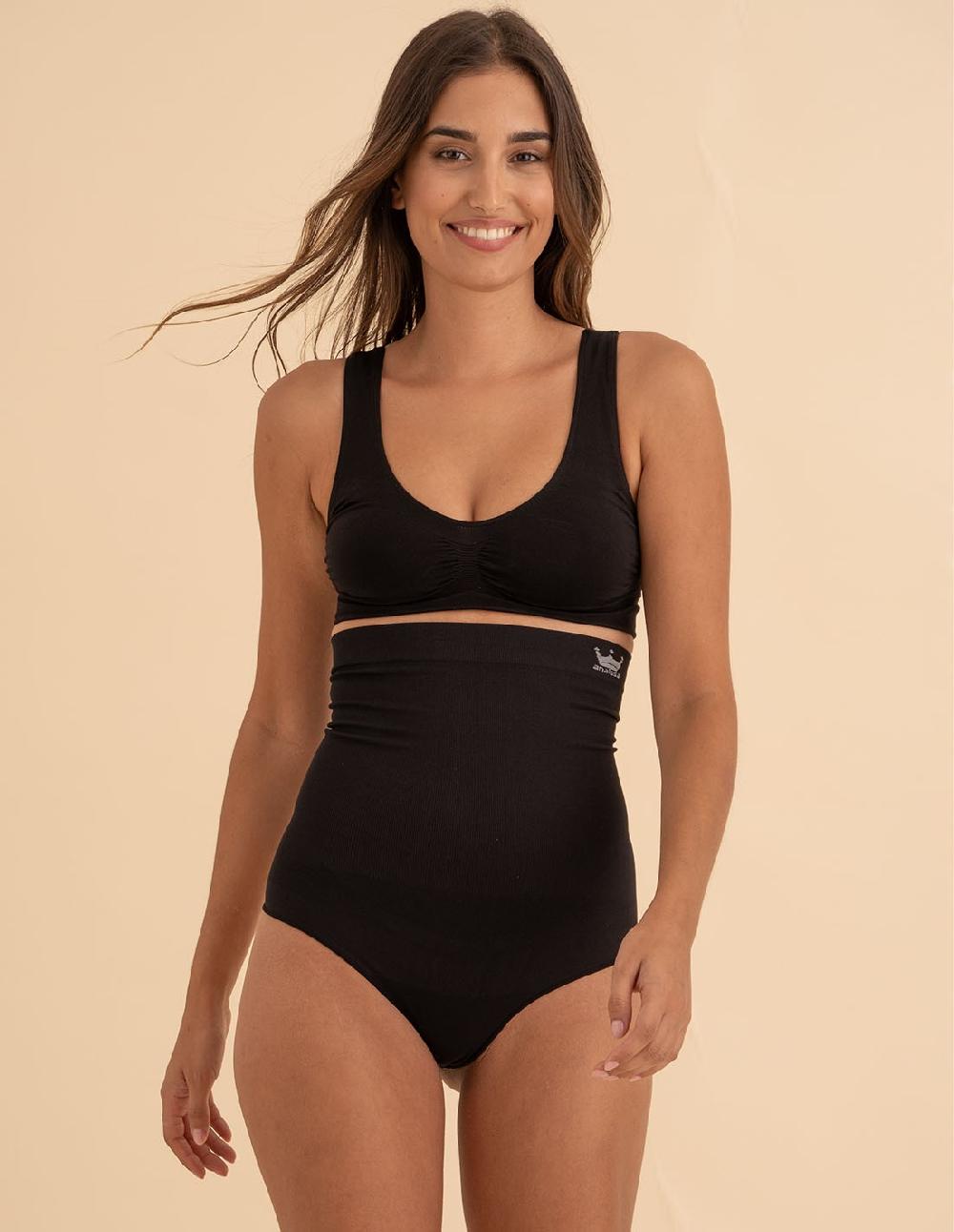 Anaissa Faja Tanga Alta Reductora Y Post Parto Con Fibra Emana Bianca