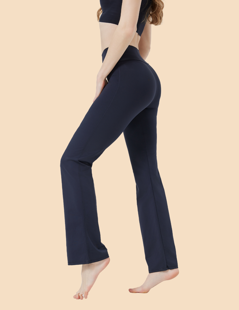 Anaissa Leggings pantalón moldeador acampanados flare Mónaco