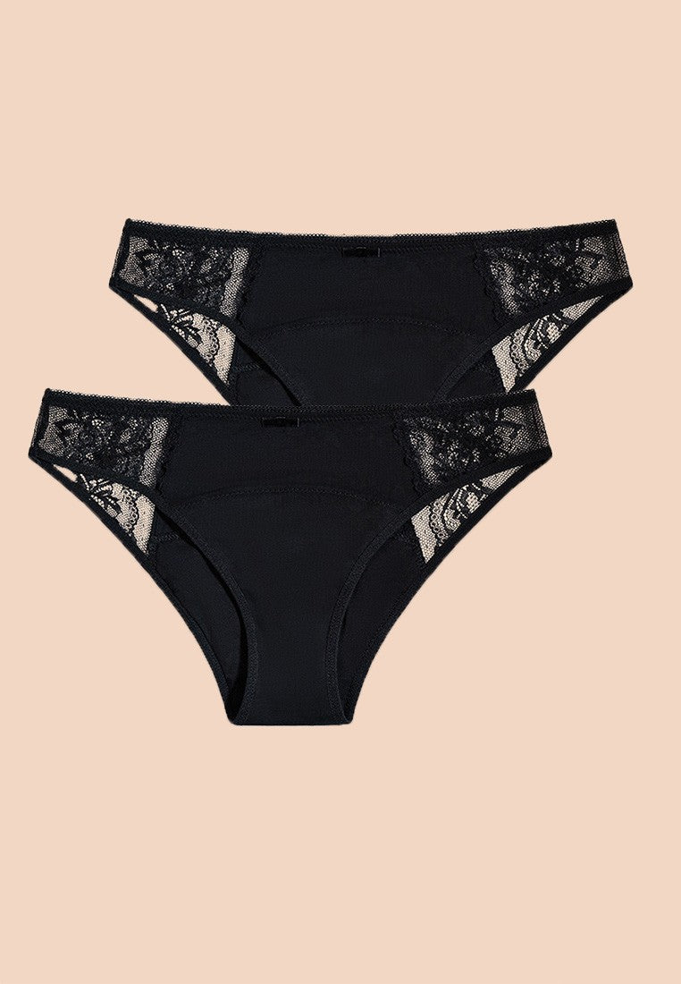 Anaissa Pack 2 Braga Menstrual Reutilizable Fabricada En Bambú Flujo Abundante Agadir