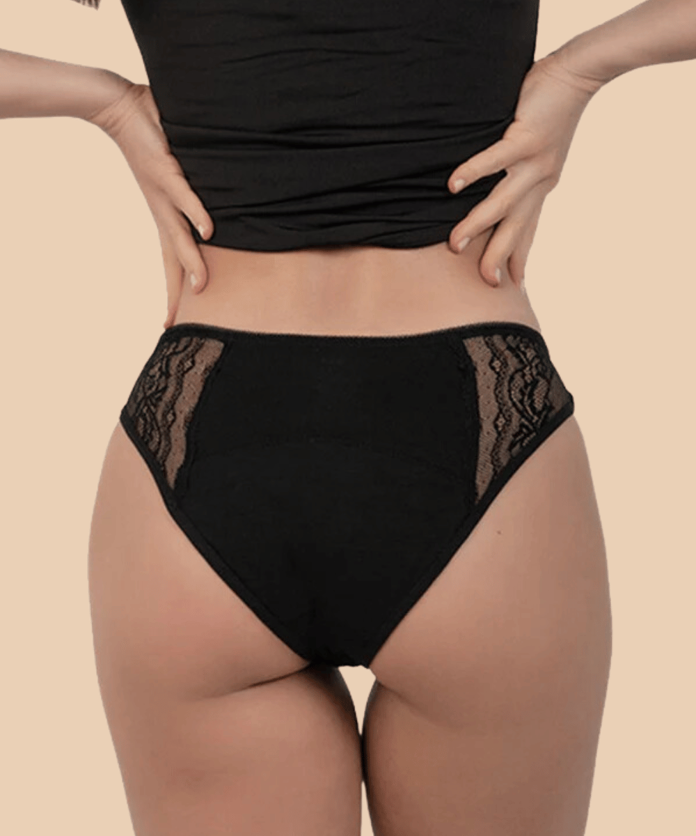 Anaissa Pack 2 Braga Menstrual Reutilizable Fabricada En Bambú Flujo Abundante Agadir