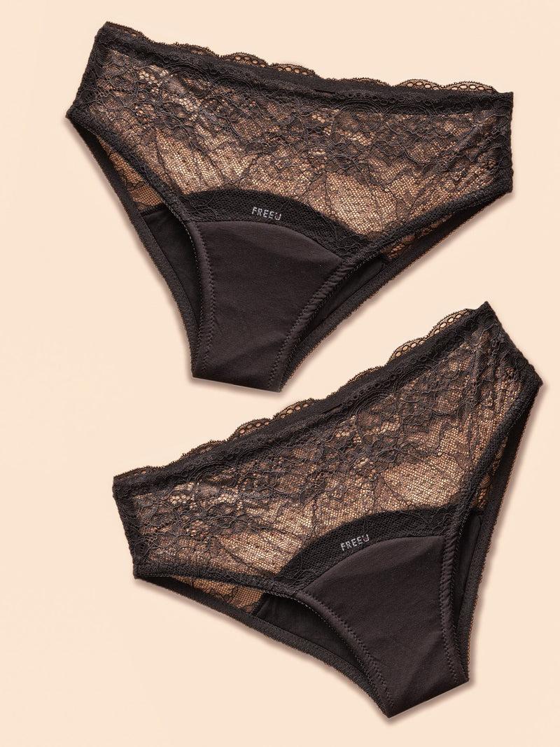 Anaissa Pack 2 bragas menstruales de algodón flujo abundante Chiara Anaissa Pack 2 bragas menstruales de algodón flujo abundante Chiara