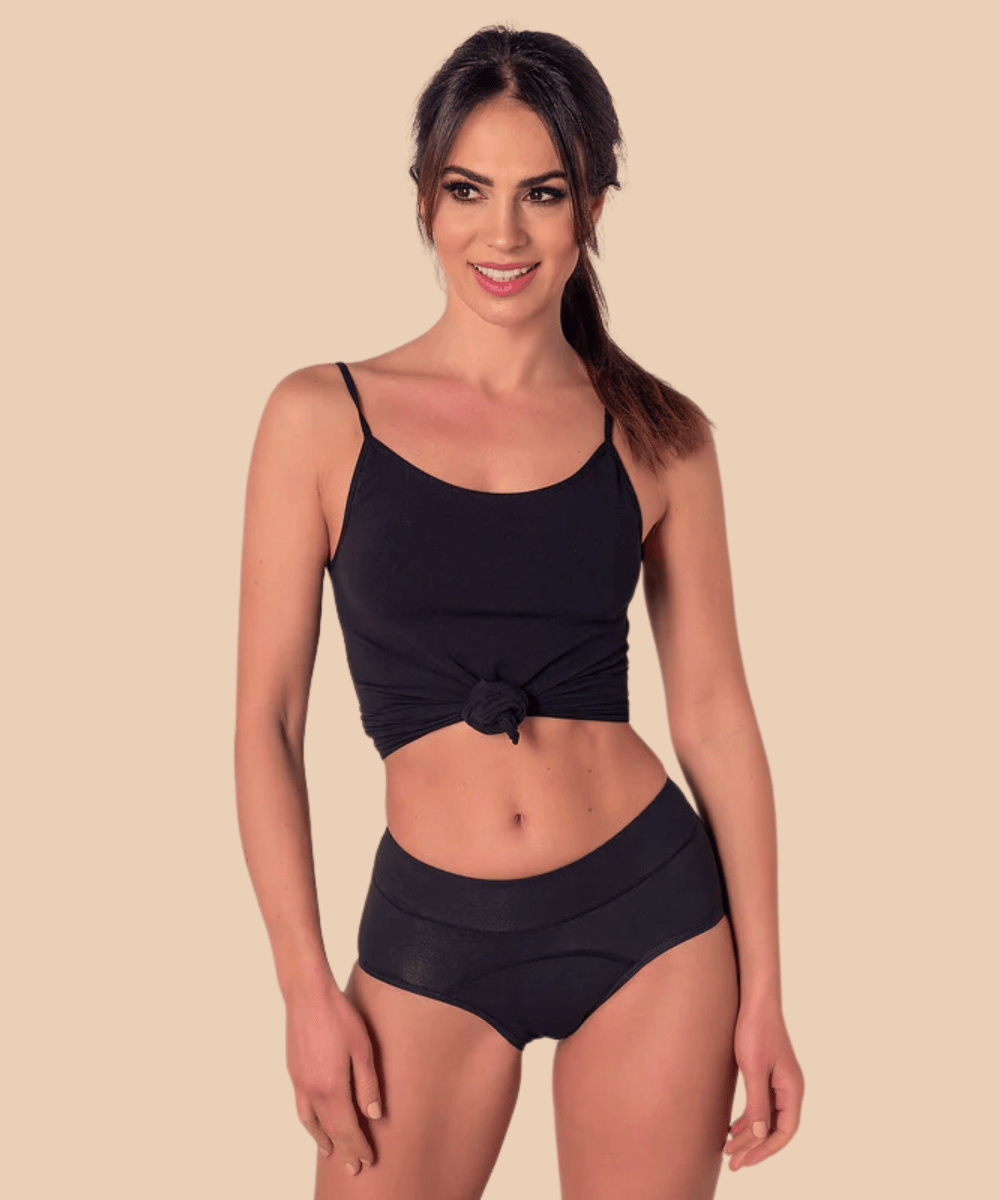 Anaissa Pack 2 Bragas Menstruales De Algodón Para Incontinencias Leves A Prueba De Fugas Indy