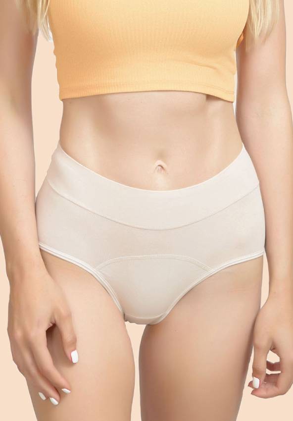 Anaissa Pack 3 bragas menstruales de algodón para incontinencia moderada Indy