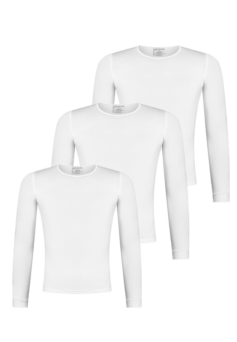 Anaissa Pack 3 Camisetas Térmicas Para Niños Unisex Alaska