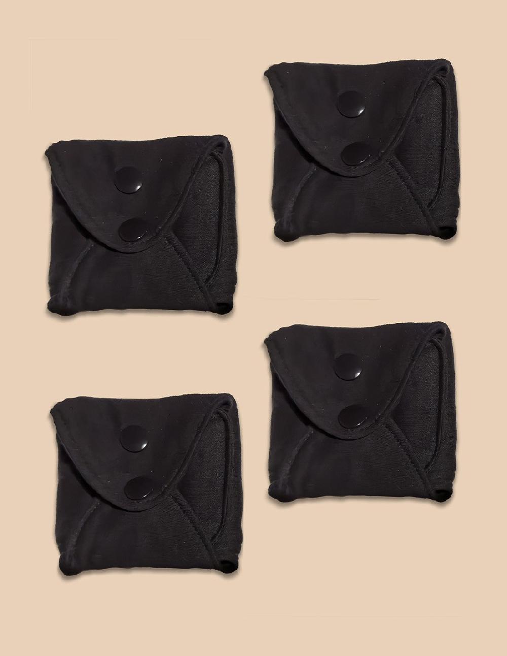 Anaissa Pack 4 Compresas Reutilizables De Algodón Extraabsorbentes Para La Recuperación Posparto U Incontinencias Graves UY