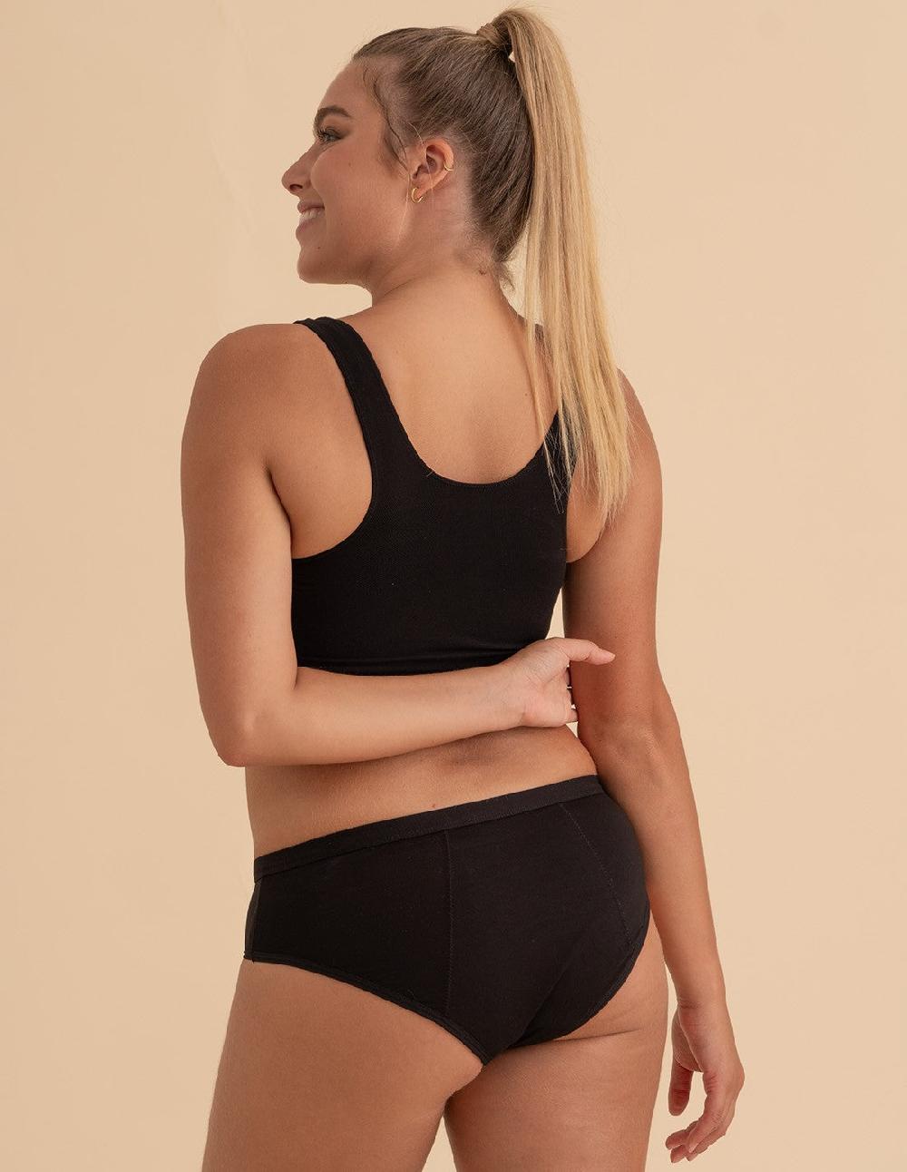 Anaissa Pack 6 Bragas Menstruales De Algodón Para Flujo Abundante Boston