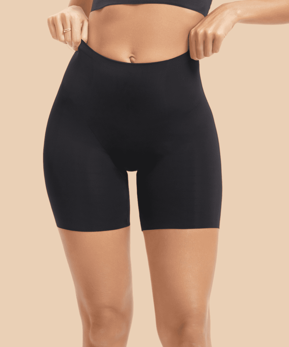 Anaissa Short Alto Reductor Soft Stretch Corte Láser Sin Costuras Magic