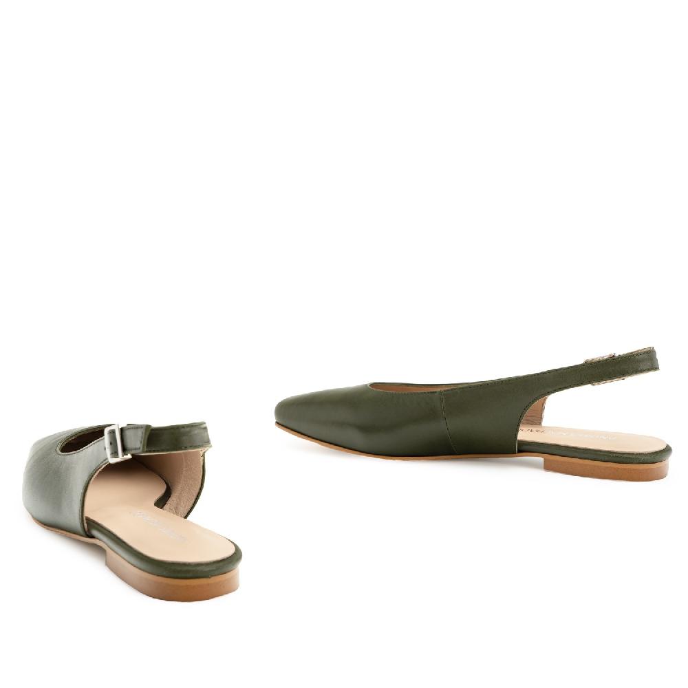 Andres Machado Bailarina Destalonada En Piel Kaki