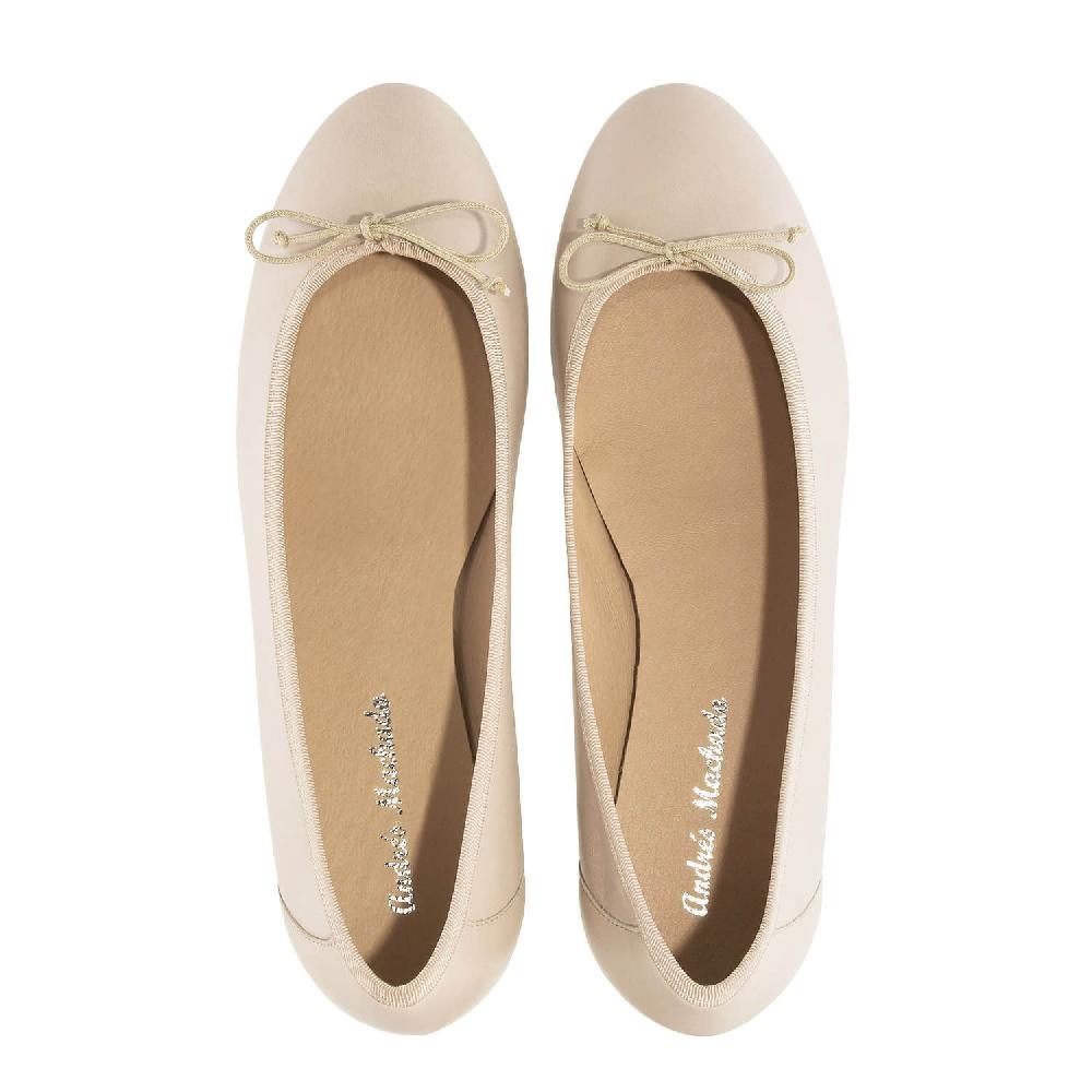 Andres Machado Bailarina Piel Beige