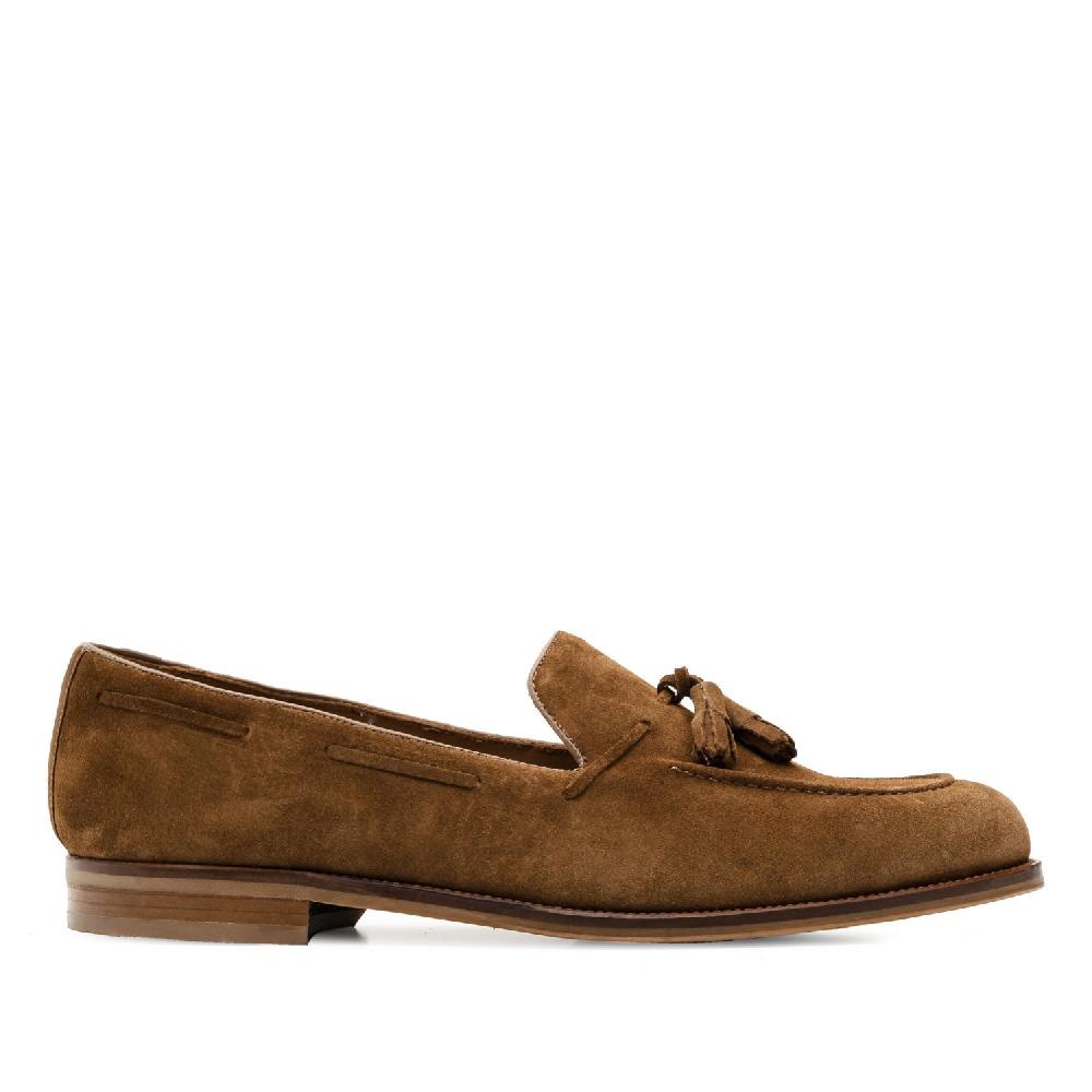 Andres Machado Mocasín Serraje Camel