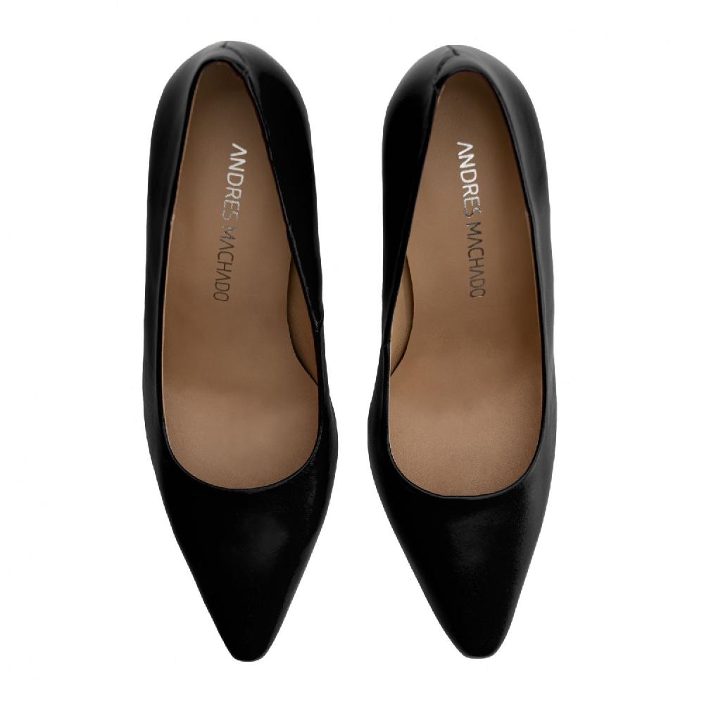 Andres Machado Salón En Piel De Color Negro