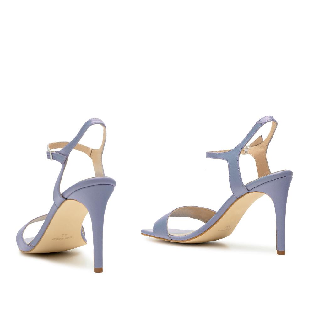 Andres Machado Sandalias De Piel Lila