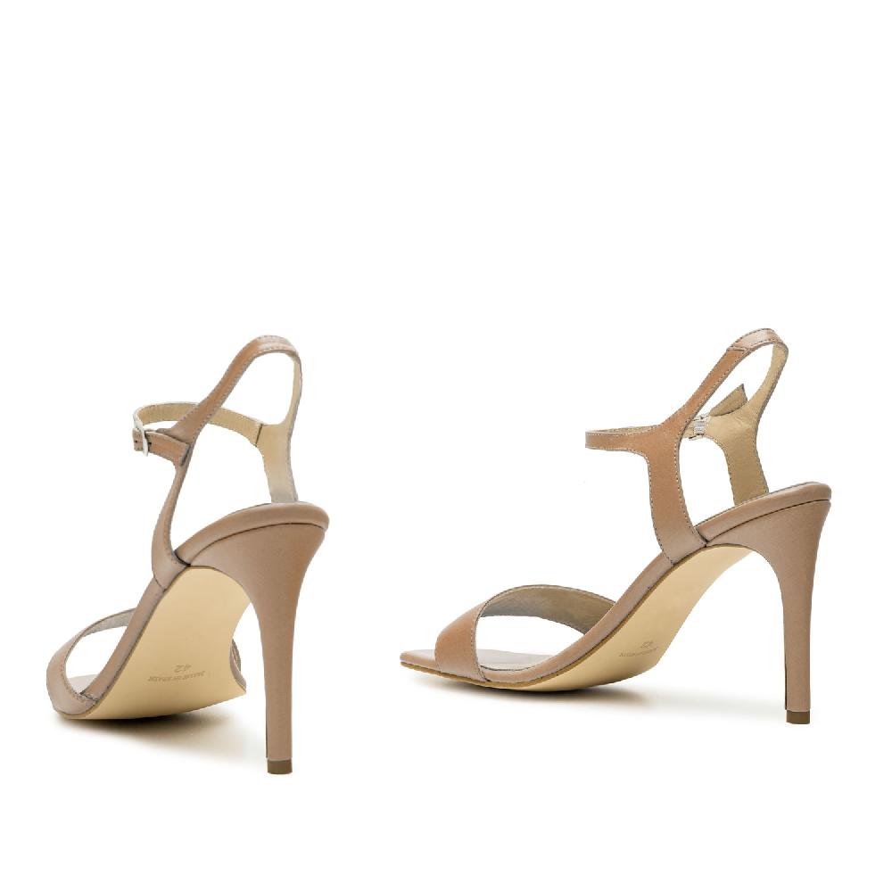 Andres Machado Sandalias De Piel Nude