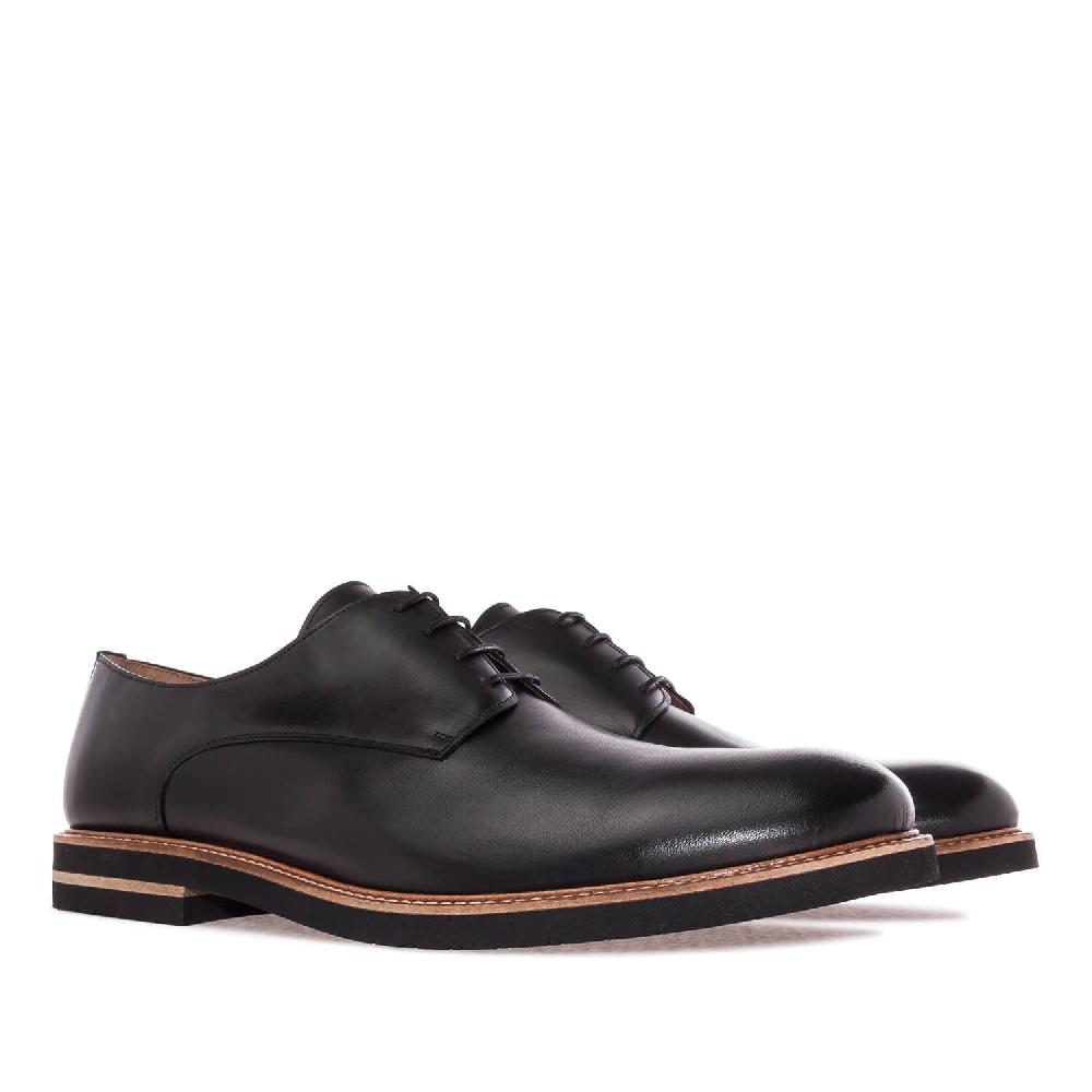 Andres machado Zapato en Cuero Negro