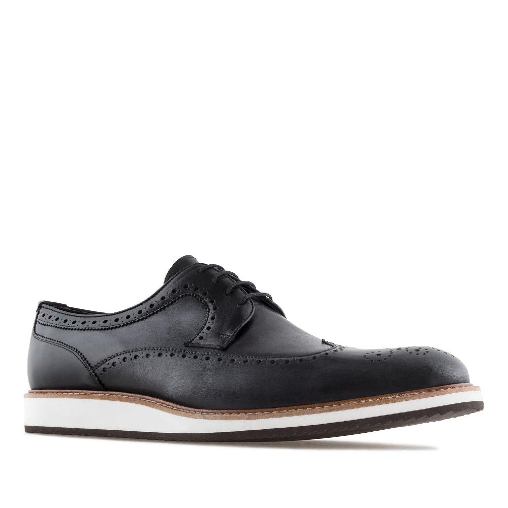 Andres Machado Zapato Oxfort Piel Negro