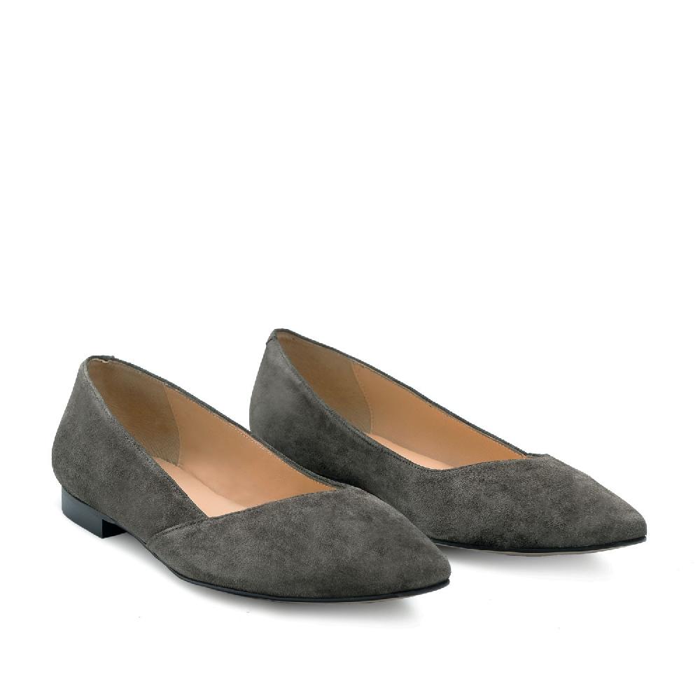 Andres machado Zapato Serraje Gris