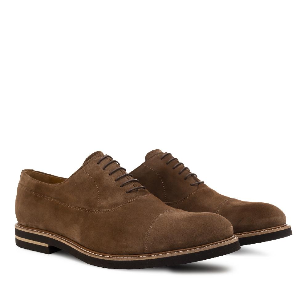 Andres machado Zapatos Blucher Serraje Marrón
