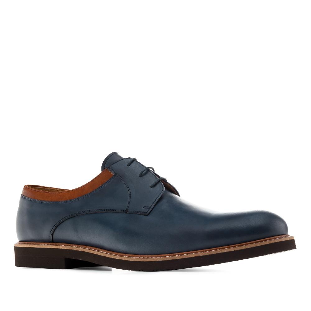 Andres Machado Zapatos Estilo Blucher Azul