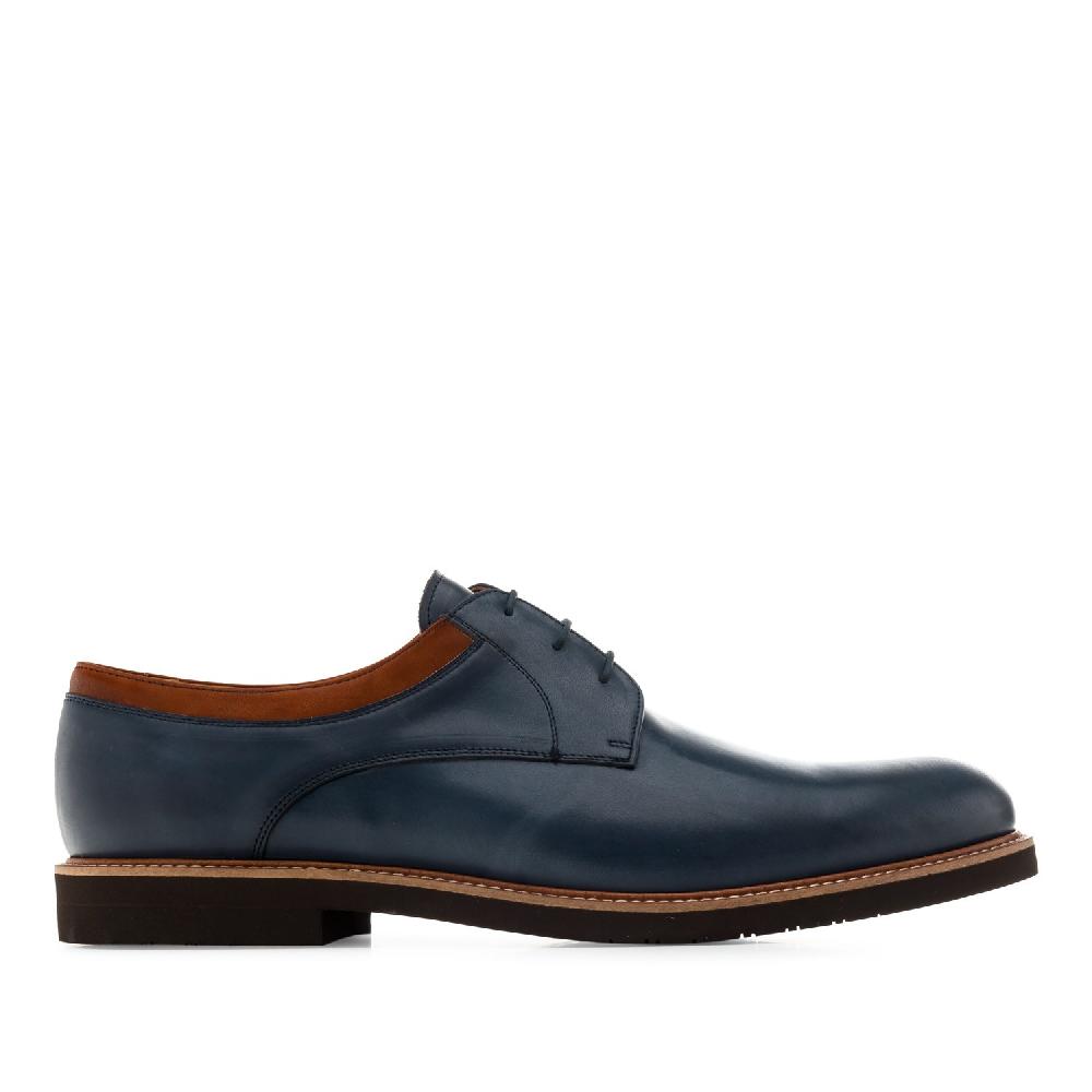 Andres Machado Zapatos Estilo Blucher Azul