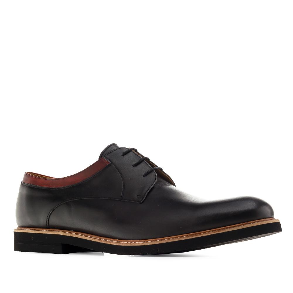 Andres Machado Zapatos Estilo Blucher Negro
