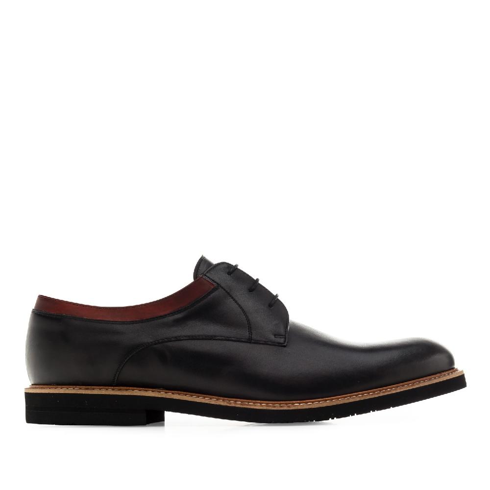 Andres Machado Zapatos Estilo Blucher Negro