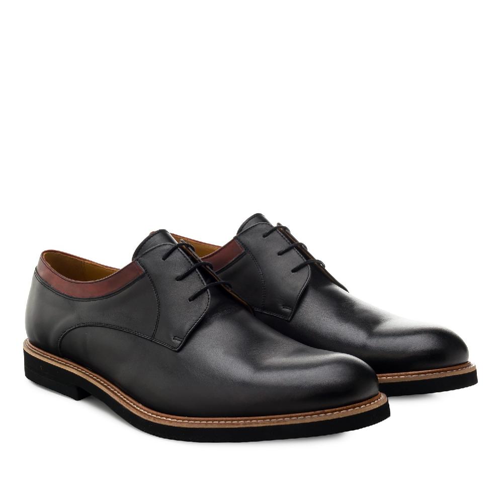 Andres machado Zapatos estilo Blucher Negro