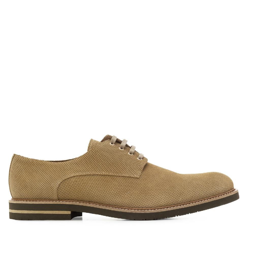 Andres Machado Zapatos Serraje Camel