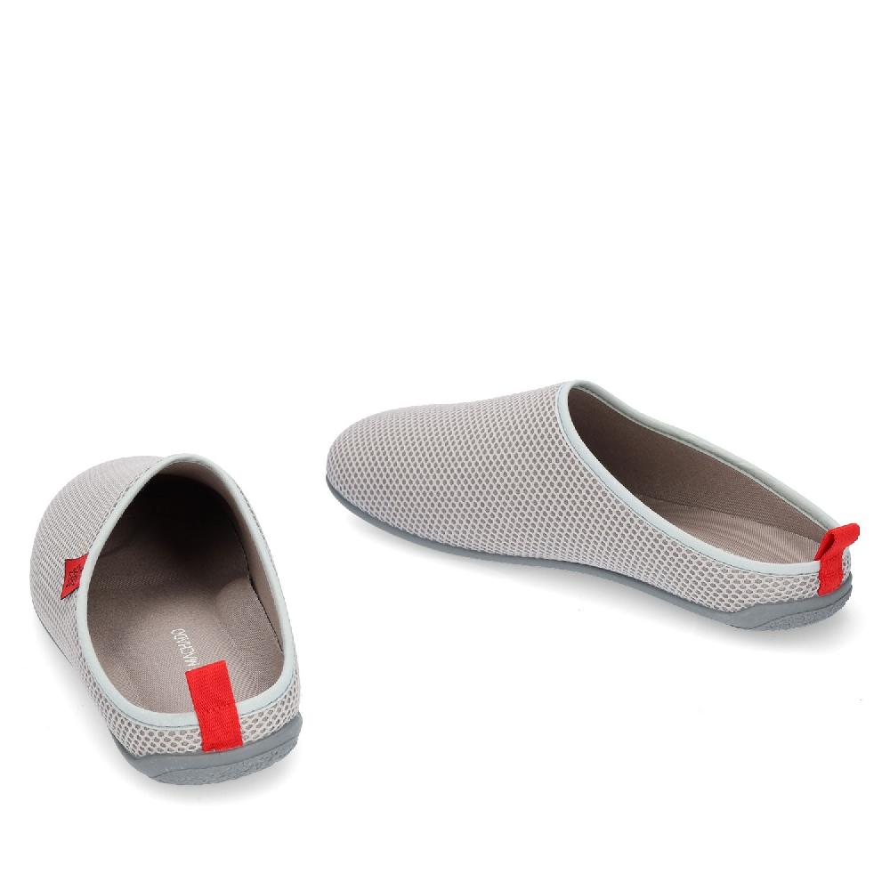 Andres Machado Zapatillas Unisex De Estar Por Casa De Verano En Rejilla Gris