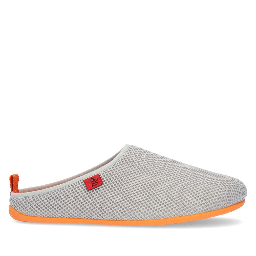 Andres Machado Zapatillas Unisex De Estar Por Casa De Verano En Rejilla Gris