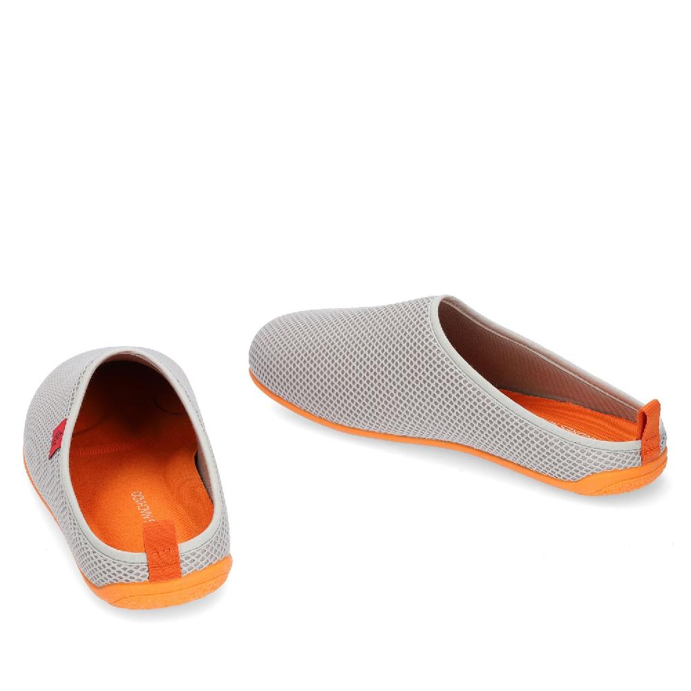 Andres Machado Zapatillas Unisex De Estar Por Casa De Verano En Rejilla Gris