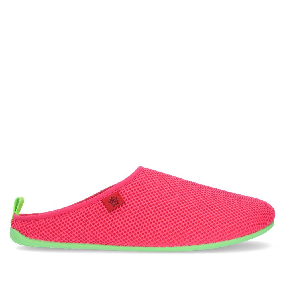 Andres Machado Zapatillas Unisex De Estar Por Casa De Verano En Rejilla Fucsia