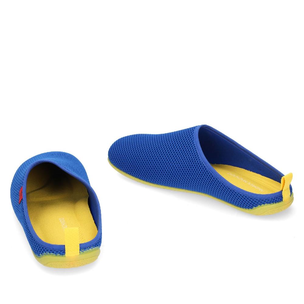 Andres Machado Zapatillas Unisex De Estar Por Casa De Verano En Rejilla Azul Klein