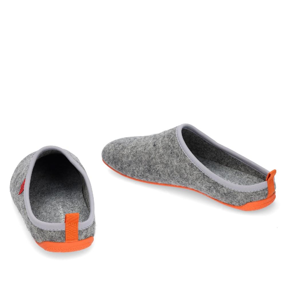 Andres Machado Zapatillas Unisex En Tejido Fieltro Gris