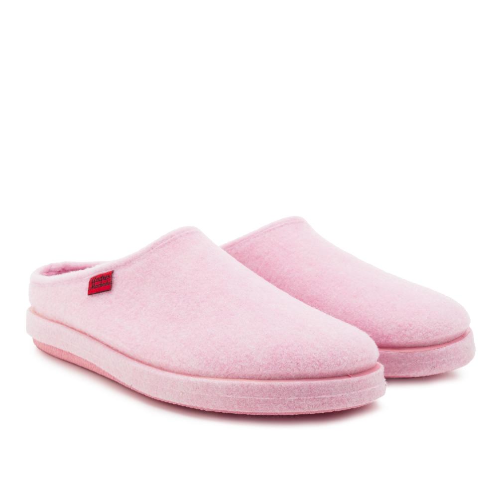 Andres machado Zapatillas Unisex en Tejido Fieltro Rosa