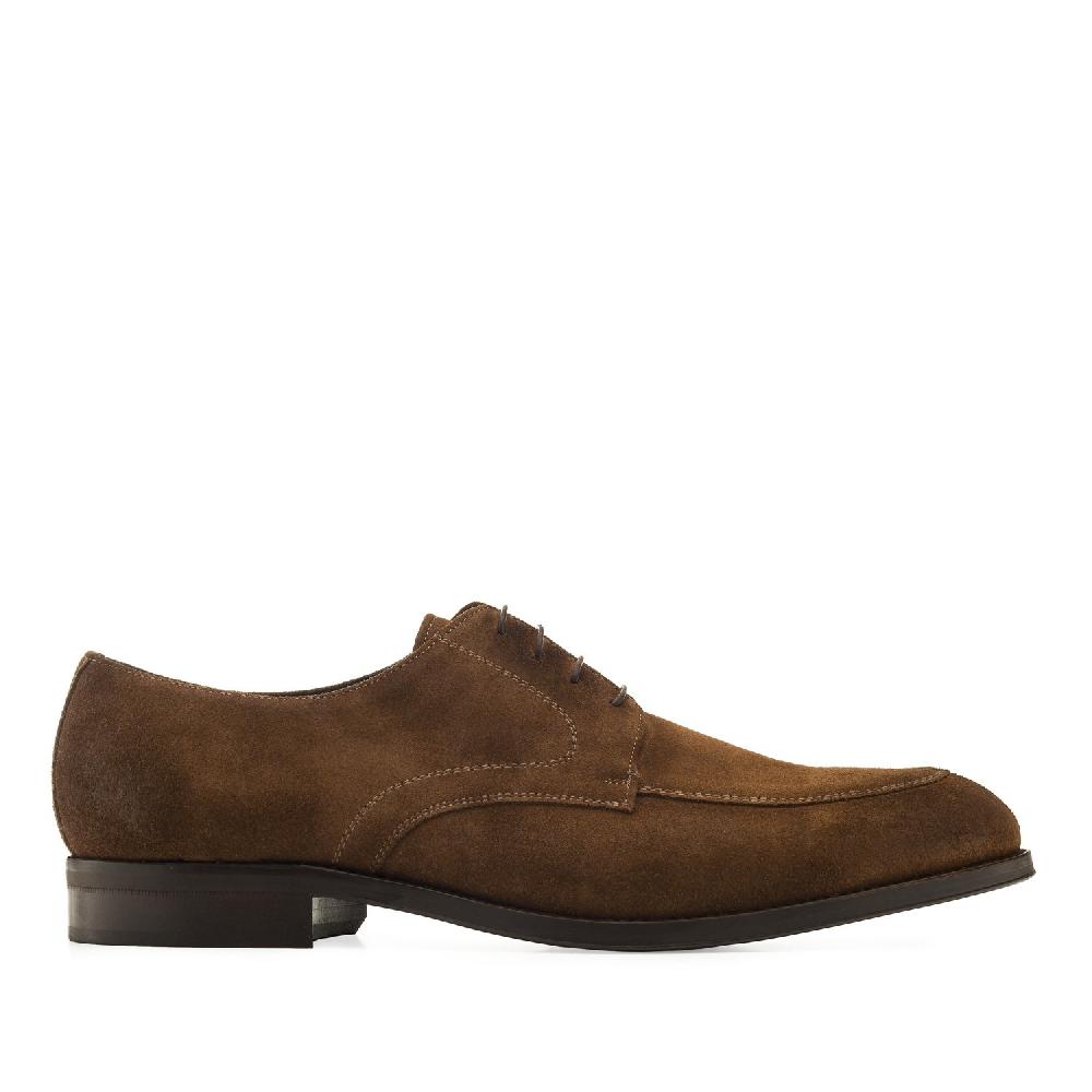Andres Machado Zapatos Blucher Serraje Cepillo Roble