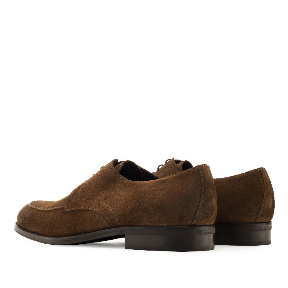 Andres Machado Zapatos Blucher Serraje Cepillo Roble